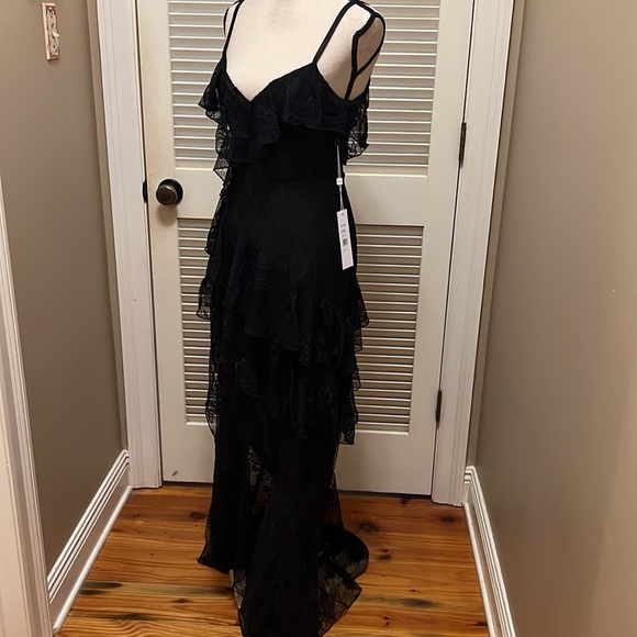 Ronny Kobo Janell Lace Dress in Black, Size 4 - Picture 10 of 17